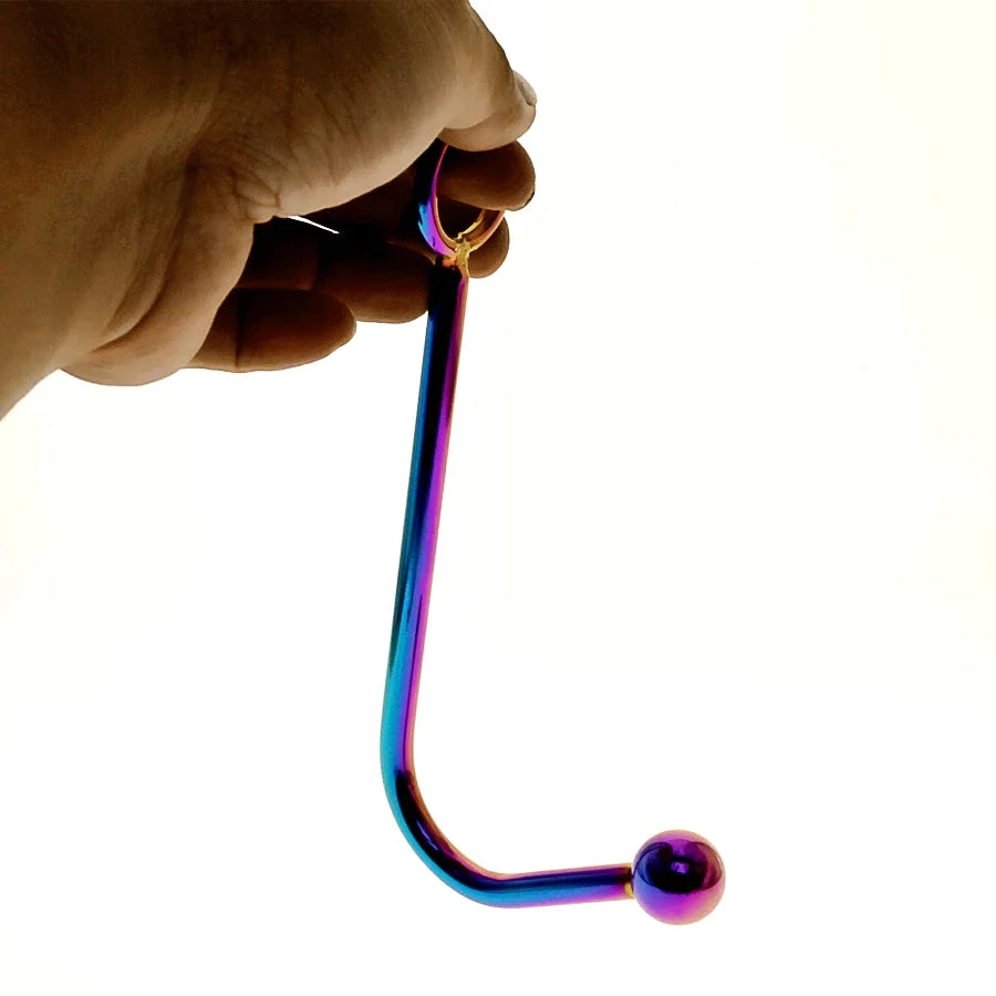 Rainbow Anal Hook Stainless steel, gallery view 5