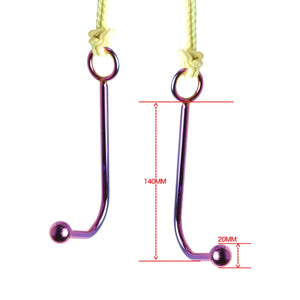 Rainbow Anal Hook Stainless steel