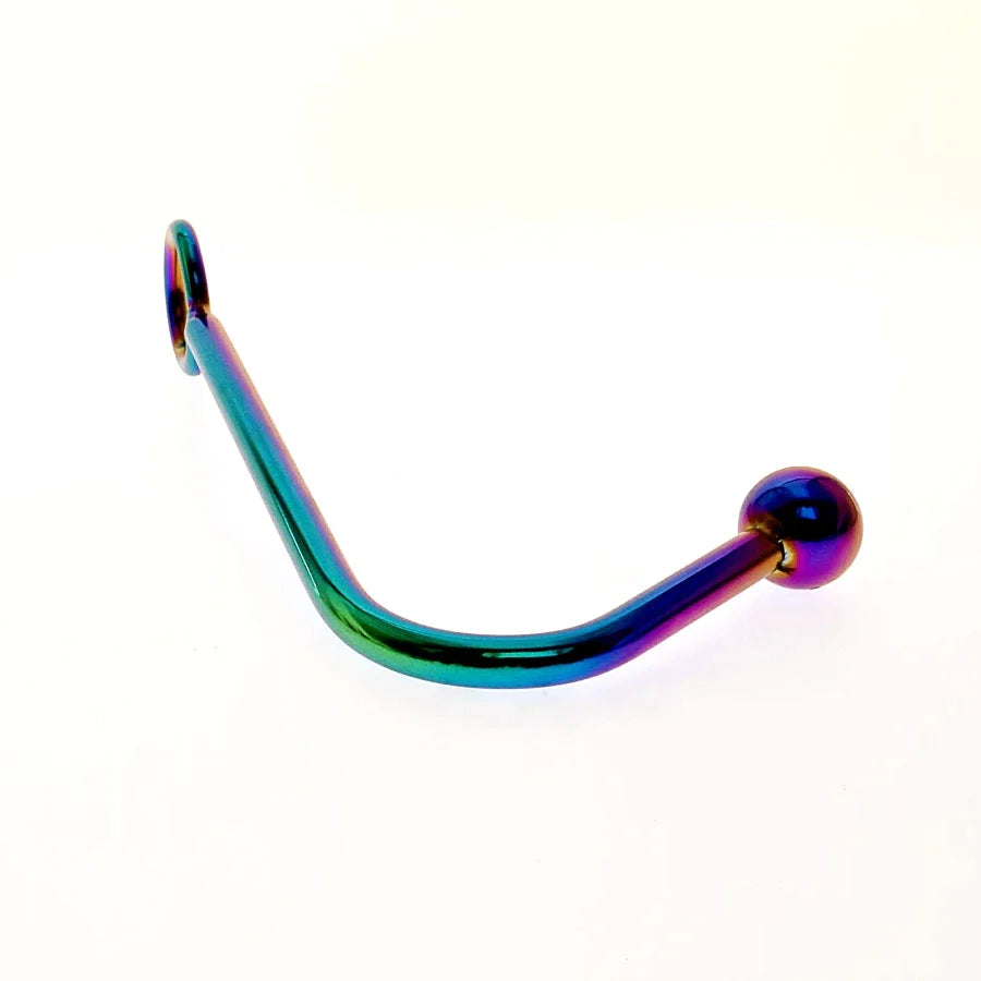 Rainbow Anal Hook Stainless steel, gallery view 4