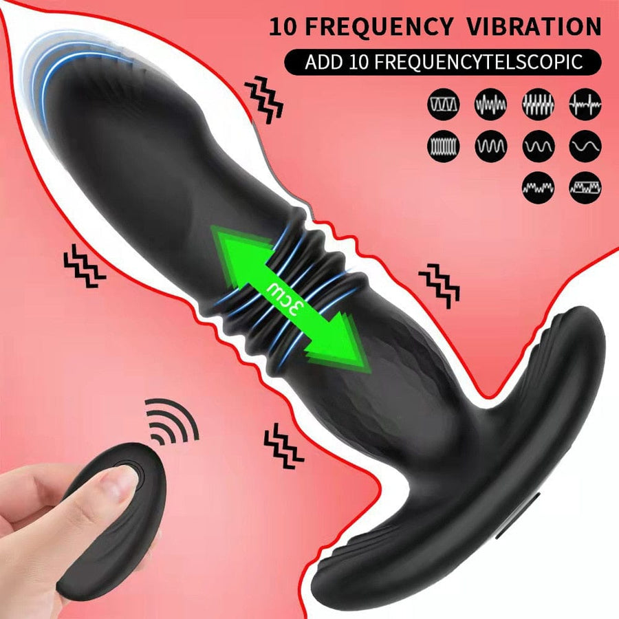 Thrusting Prostate Massager BDSM, gallery view 5