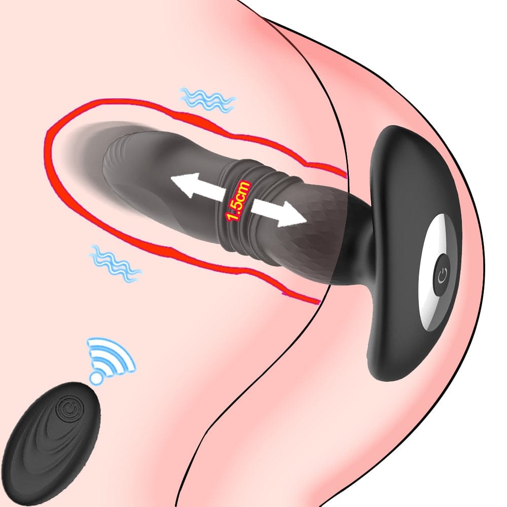 Stoßender Prostatamassager BDSM