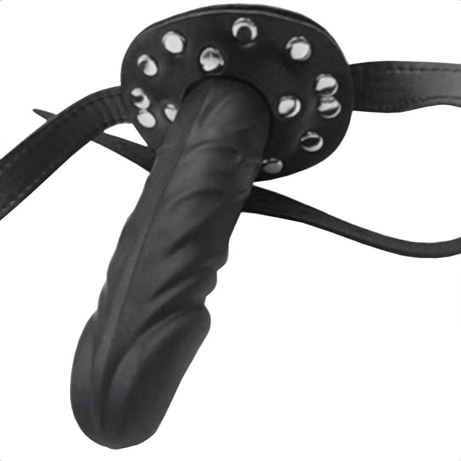 Sadistic Gag Order Black Face Dildo BDSM, gallery view 5