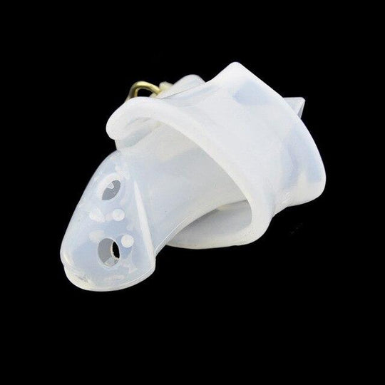 Sofia Chastity Cage 4.33 inches long size guide, gallery view 1