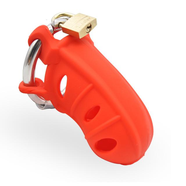 Esther Adjustable Silicone Male Chastity Device, gallery view 3
