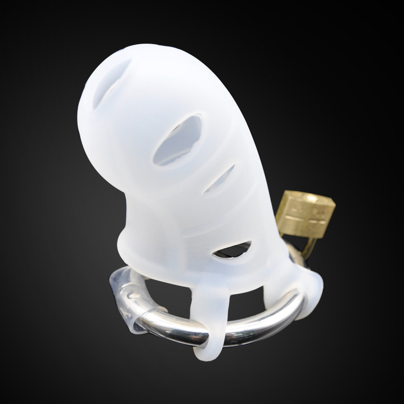Esther Adjustable Silicone Male Chastity Device, gallery view 7