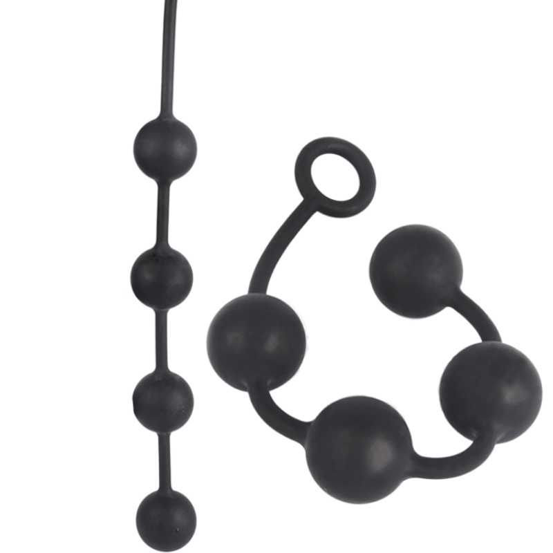 Sissy Beads - Anal Bead Set For Cuckold Betas BDSM product view
