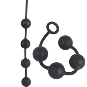 Sissy Beads - Ensemble de perles anales pour cocu Betas BDSM