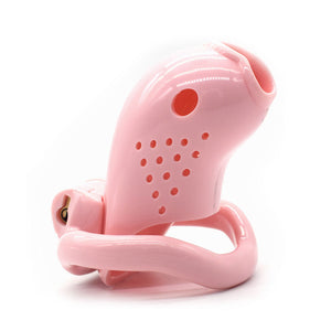 Pink Plastic Chastity Device