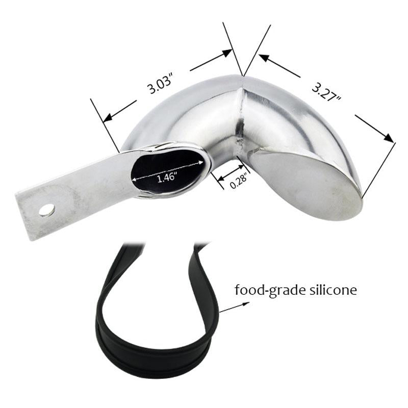 Sydney Chastity Belt 35 inches to 43 inches Waistline, gallery view 5