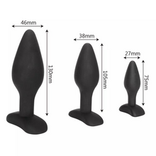 Load image into Gallery viewer, 3 Piece Anal Plug Training Set
