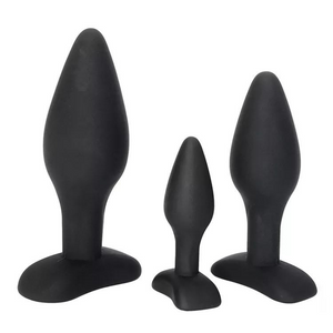 3 Piece Anal Plug Training Set