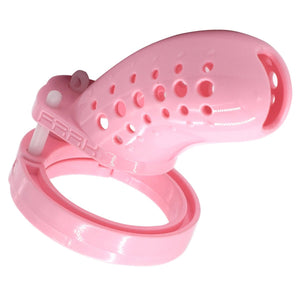 Pink  Cuck Holder Chastity Cage