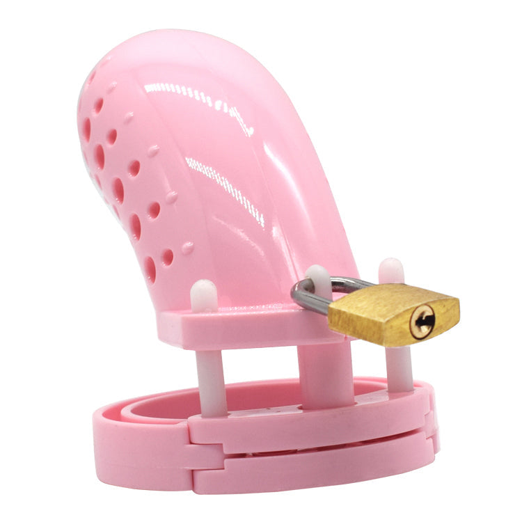 Pink Cuck Holder Chastity Cage, gallery view 5