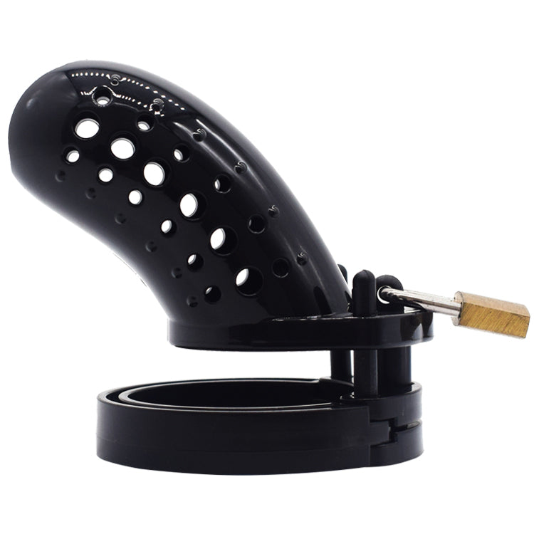 Black Cuck Holder Chastity Cage, gallery view 2