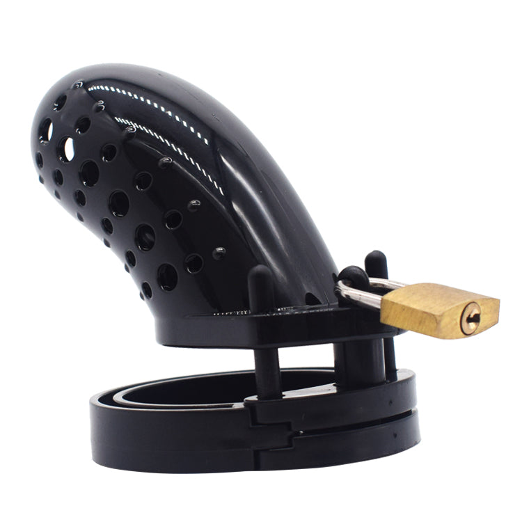Black Cuck Holder Chastity Cage, gallery view 5