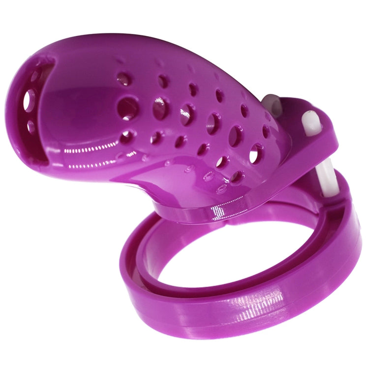 Purple The Cuck Holder Chastity Cage product view