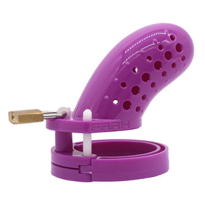 Purple The Cuck Holder Chastity Cage