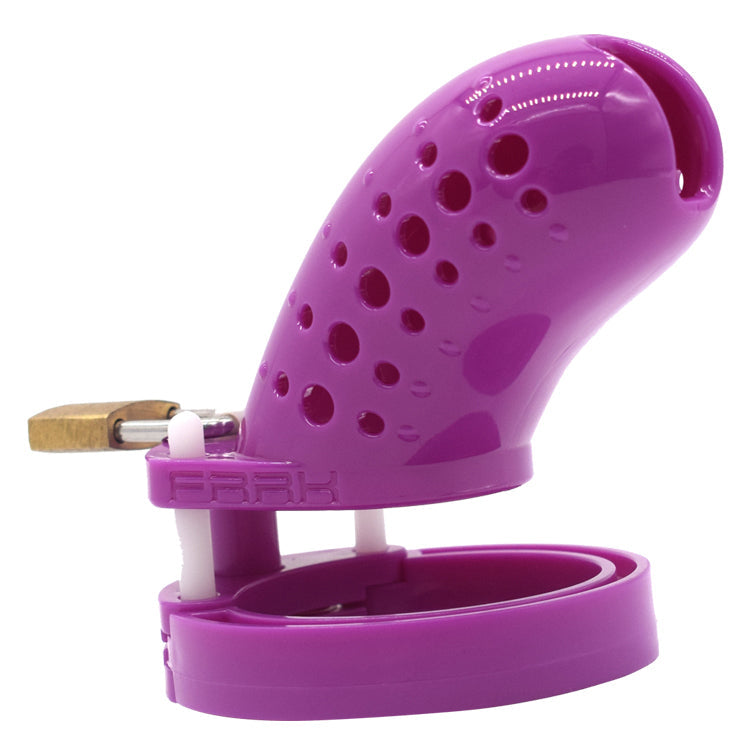 Purple The Cuck Holder Chastity Cage, gallery view 5