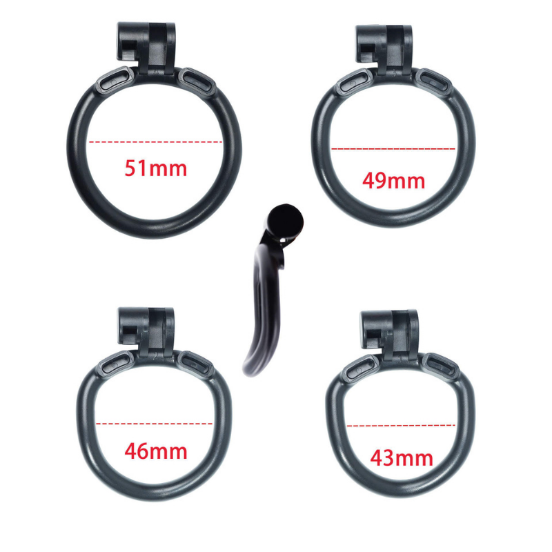 Plus Edition Resin Micro Chastity Cage, gallery view 2