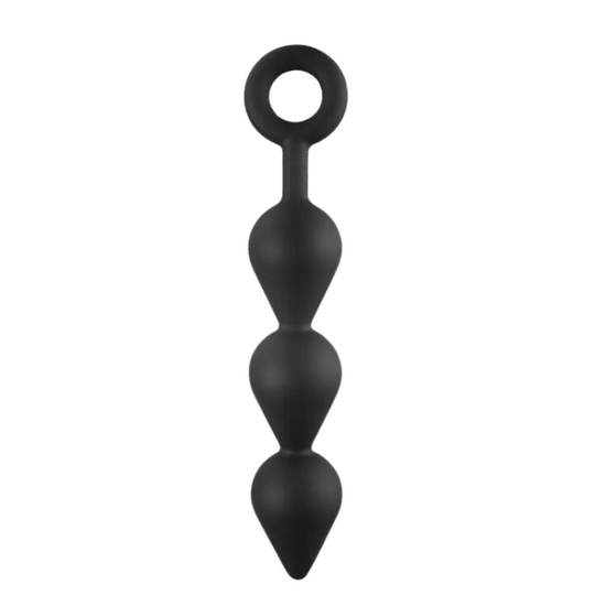 Beaded Silicone Anal Plug product view