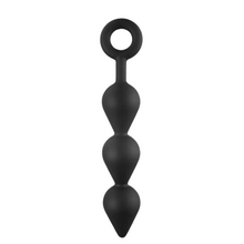 Load image into Gallery viewer, Beaded Silicone Anal Plug
