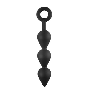 Beaded Silicone Anal Plug