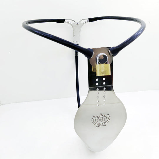 Stainless Steel Chastity Belt Men product view