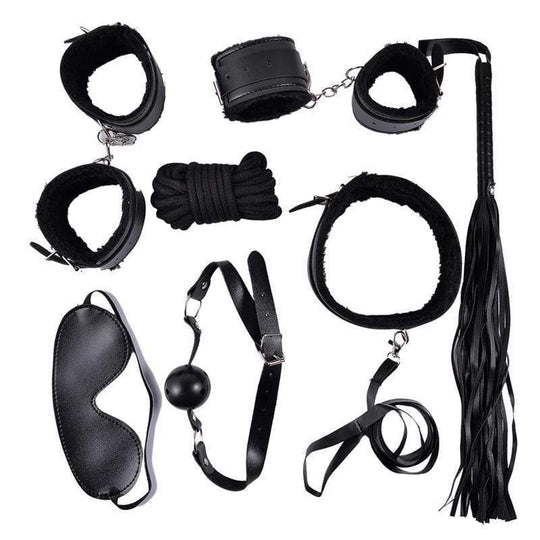 Please and Tease 7- Piece Bondage Set product view