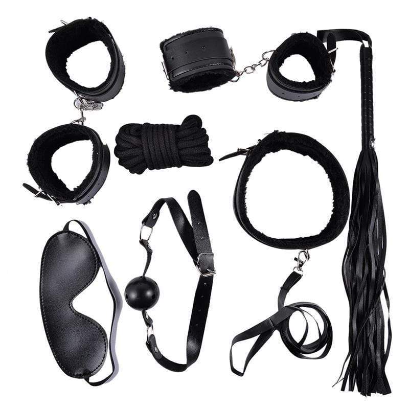 Please and Tease 7- Piece Bondage Set product view