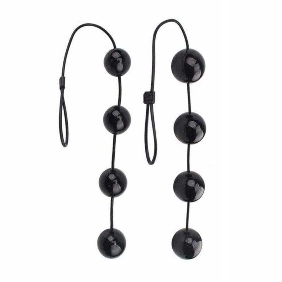 Out String Blacked Anal Beads product view