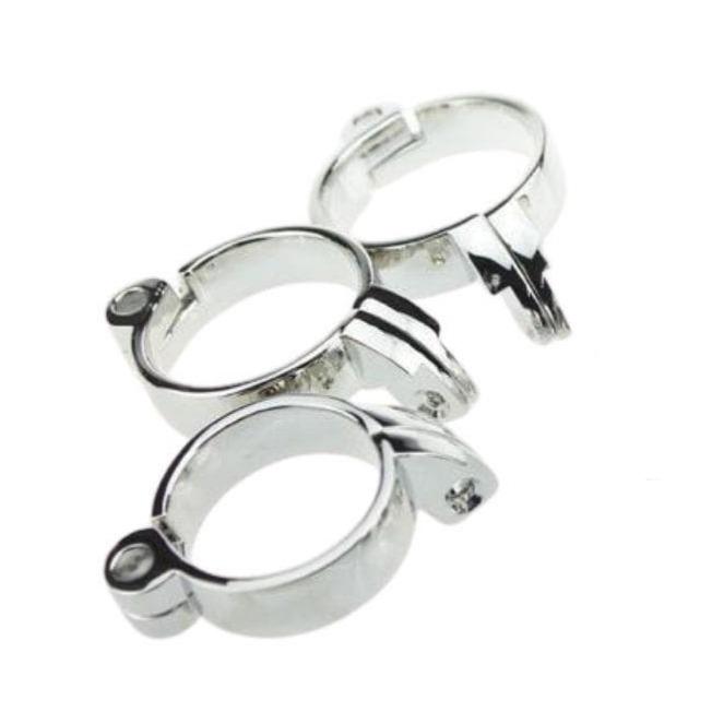 Accessory Ring for Caught in Her Web Metal Cage, gallery view 2