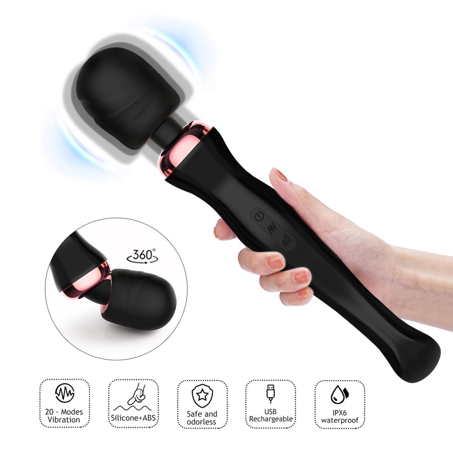 Wireless Vibrator Wand Massager, gallery view 2