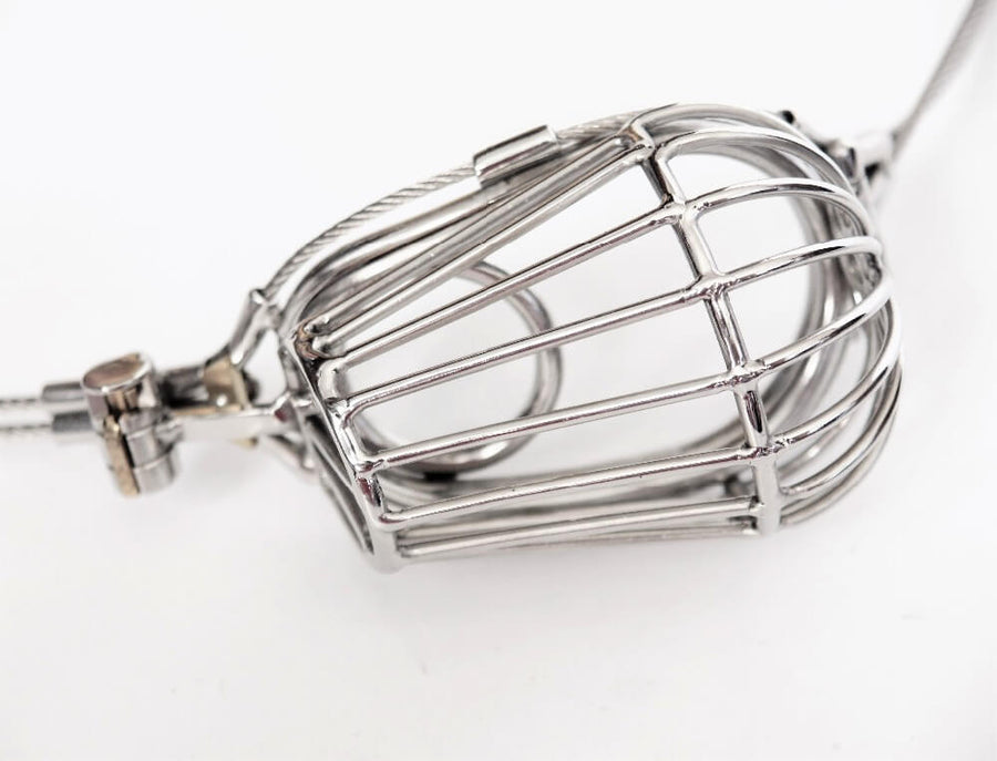 Stainless Steel Male Chastity Belt Adjustable, gallery view 7