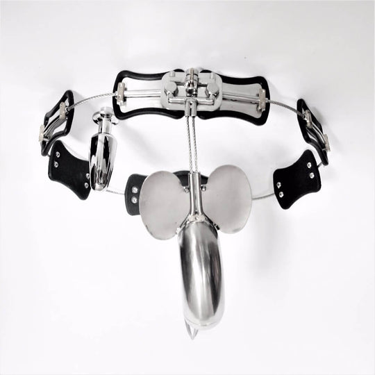 Adjustable T-type Male Chastity Belt For Men product view