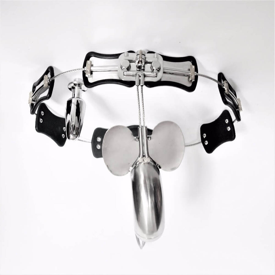 Adjustable T-type Male Chastity Belt For Men product view