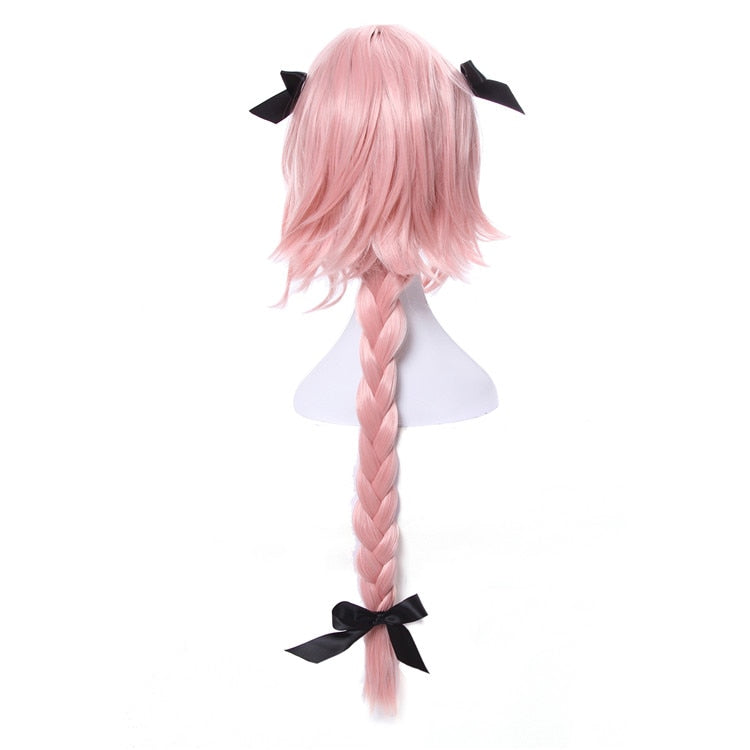 Adorable Pink Ponytail Lace Wig, gallery view 2
