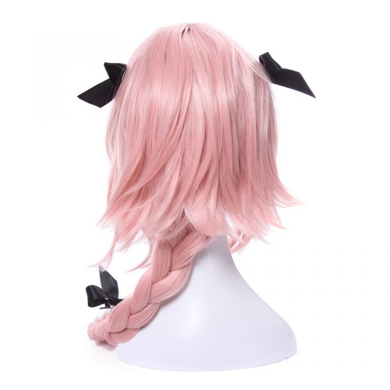 Adorable Pink Ponytail Lace Wig, gallery view 3