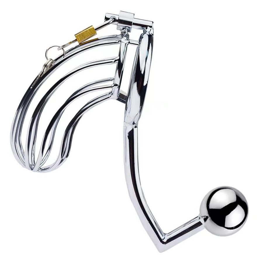 Anal Hook Set Ring Hook Banana Chastity Device product view