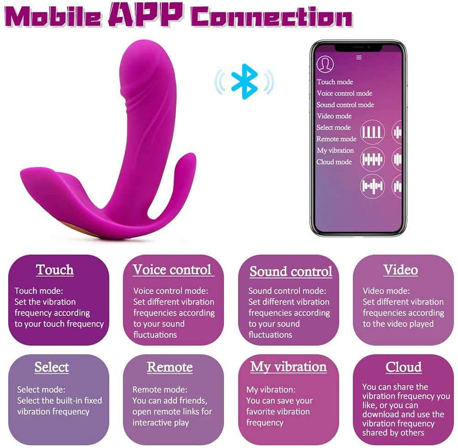 App Remote Electric Massager Vibrator, gallery view 3