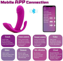 Load image into Gallery viewer, App Remote Electric Massager Vibrator
