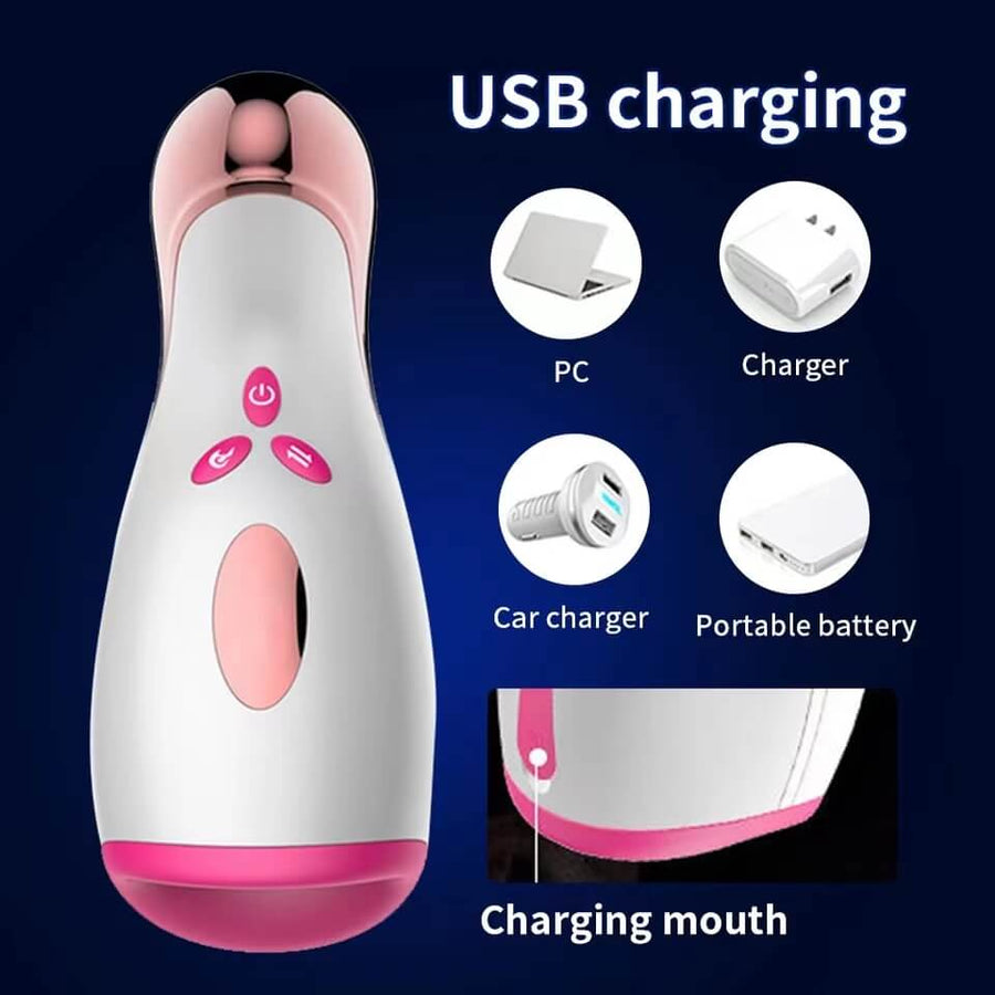 Automatic Telescopic Pulse Oral Delivery Aircraft Cup, gallery view 4