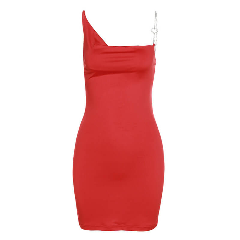 Backless Slim Wrap Hip Dress, gallery view 2