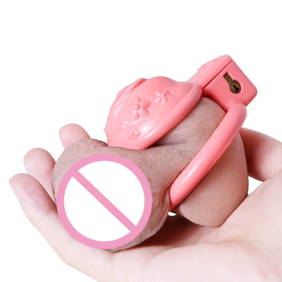 BDSM Sissy 3D Printed Male Chastity Device, gallery view 2