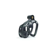Load image into Gallery viewer, Black Cobra Chastity Cage Kit 1.77 To 4.13 Inches Long
