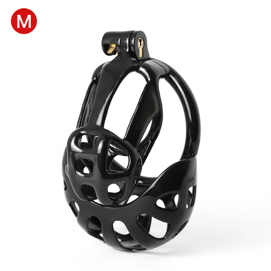 Black Mamba Chastity Cage With Balls Cage, gallery view 6