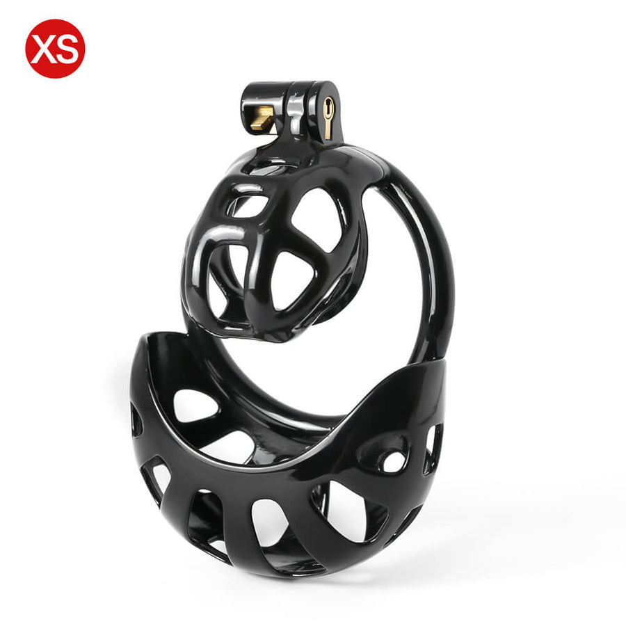 Black Mamba Chastity Cage With Balls Cage, gallery view 8