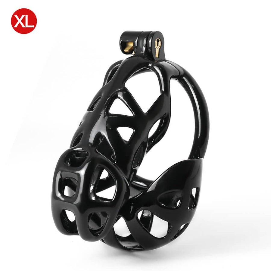 Black Mamba Chastity Cage With Balls Cage product view