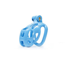 Load image into Gallery viewer, Blue Cobra Chastity Cage Kit 1.77 To 4.13 Inches Long
