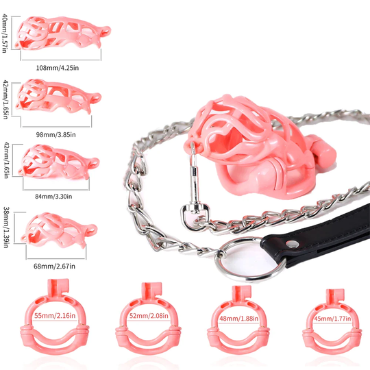 Bullhead Chastity Cage Set product view