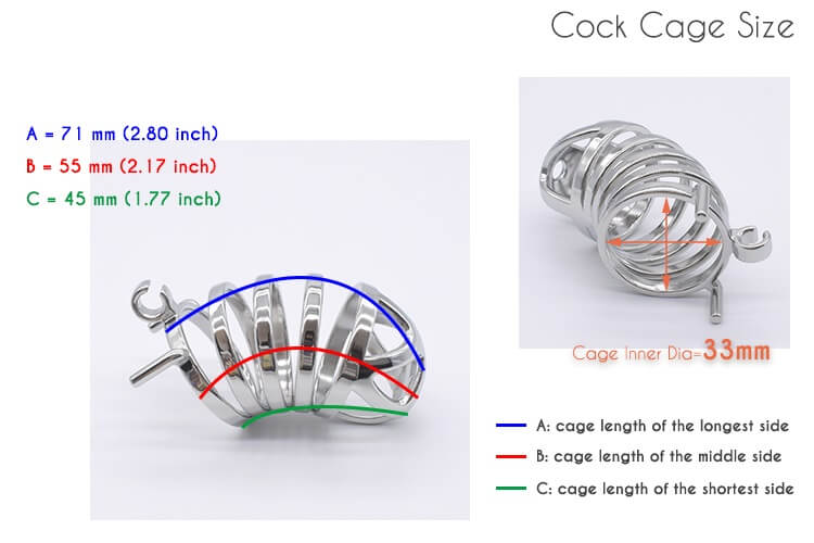 Bondage Cock Cage with Male Chastity Belt, gallery view 3